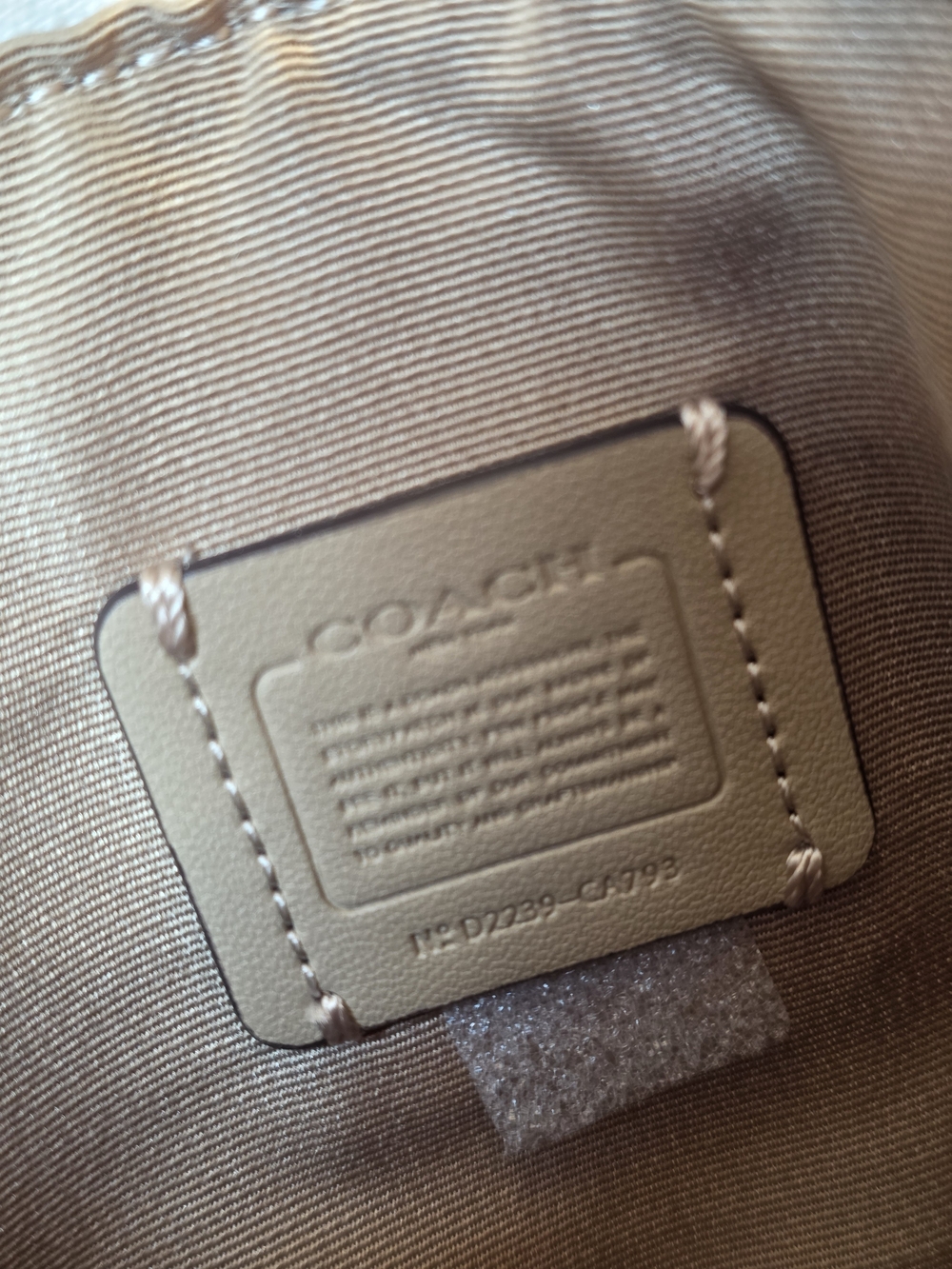 Coach Mini Gallery Crossbody with Stripe Heart Print - Picture 7 of 10